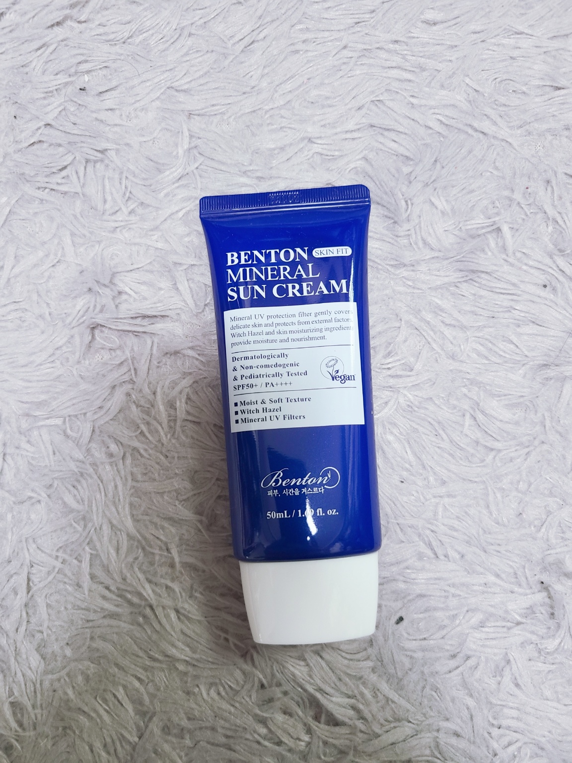 벤튼 스킨핏 미네랄 선크림