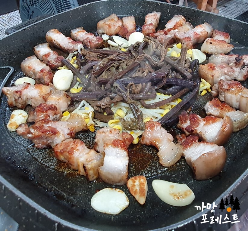 제주 성읍 칠십리 흑돼지고기