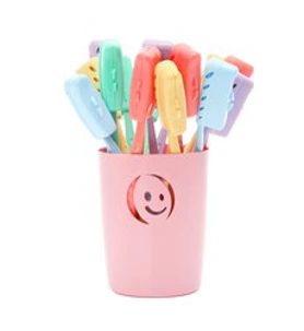 왕타 칫솔 바스켓 앤 커버 10p + 걸이 5p + 칫솔10p + 바구니 랜덤 발송&#44; 1세트