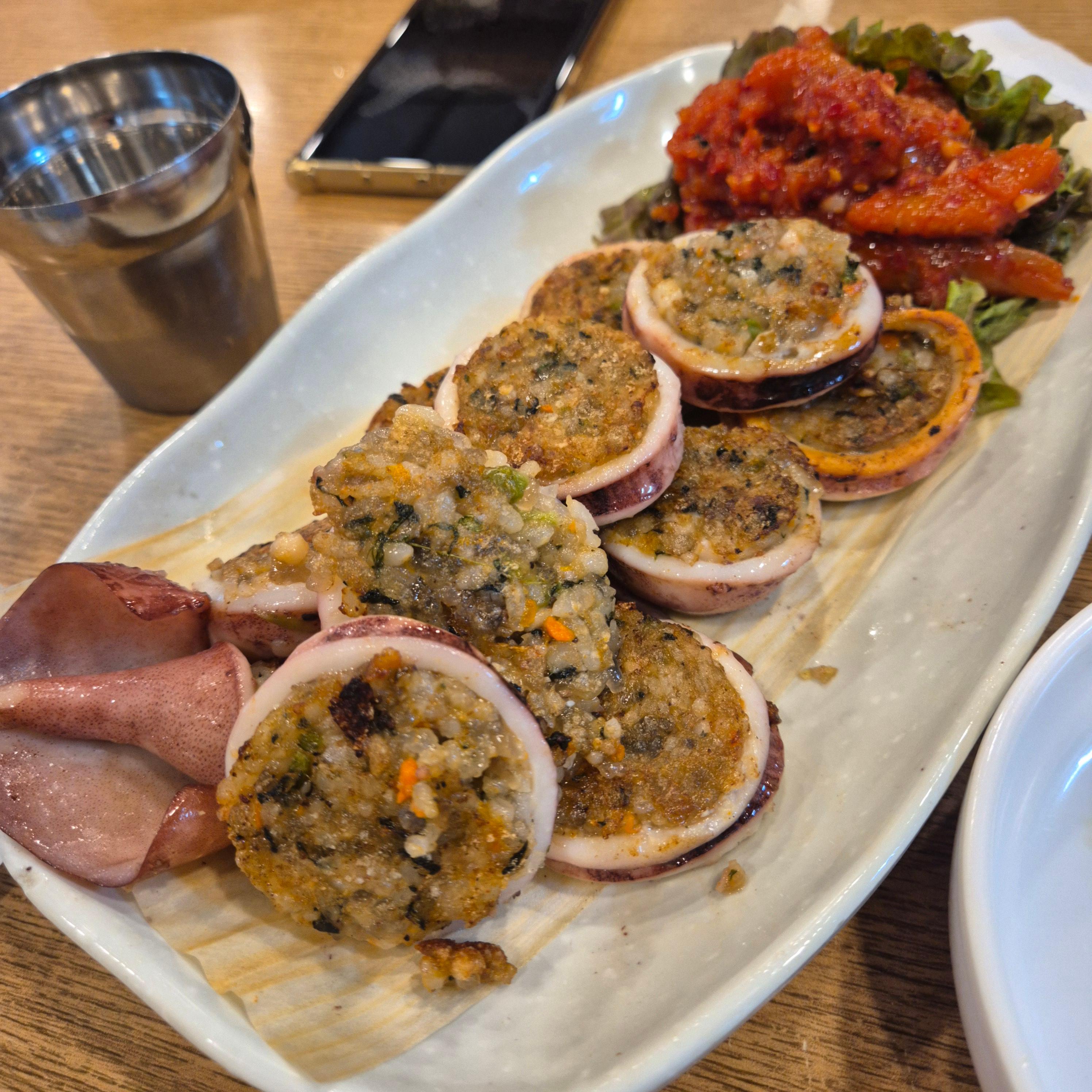 비양도 오징어순대