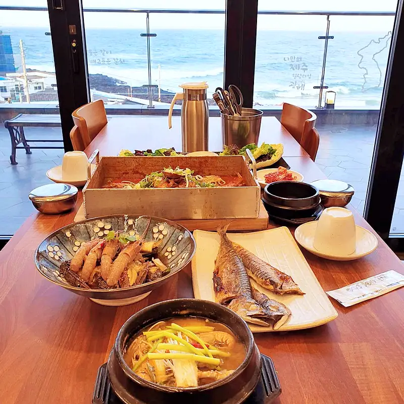 임창정 이하얀 제주산 통갈치 구이, 빨간맛 갈치조림 제주 애월 맛집