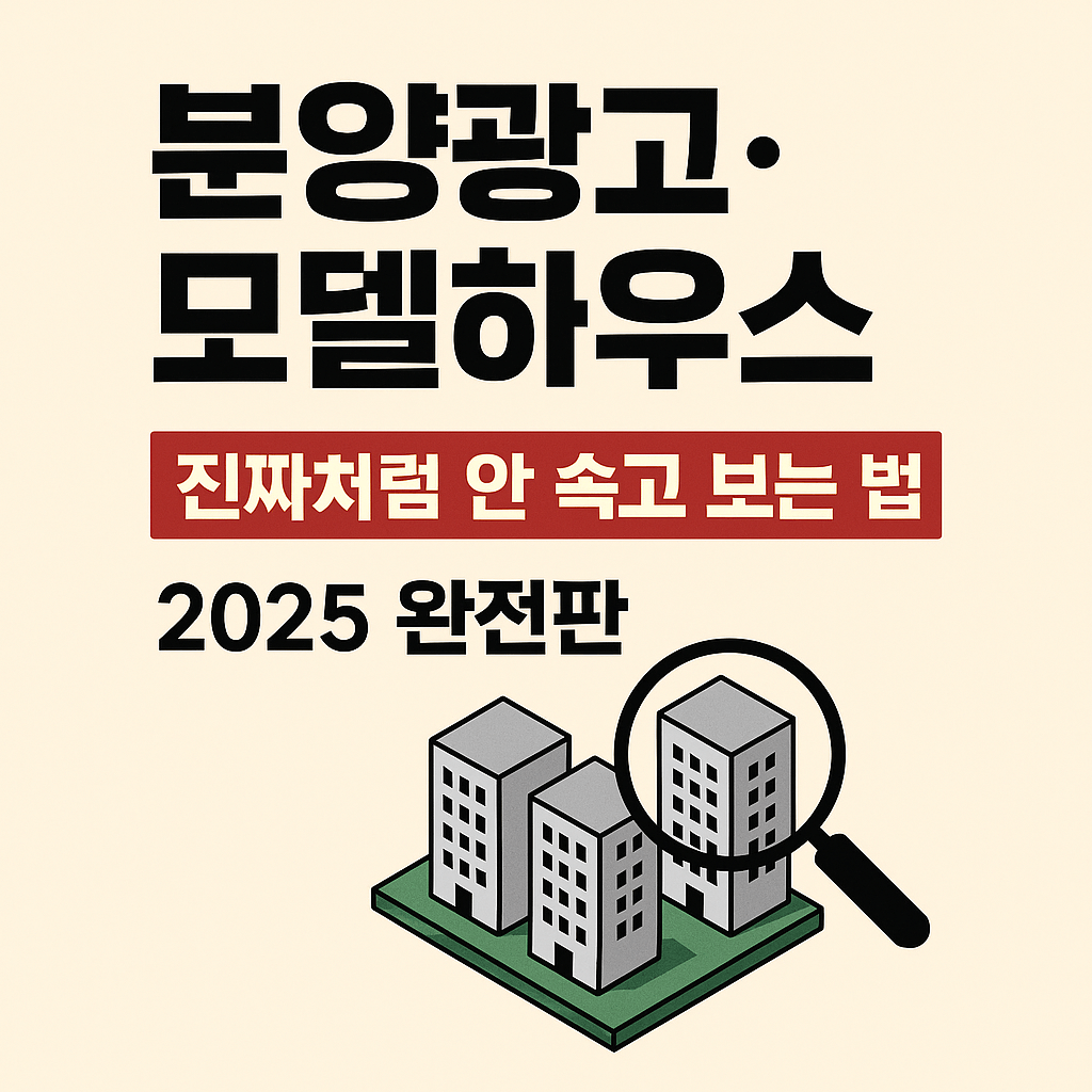 모델하우스 보는 법