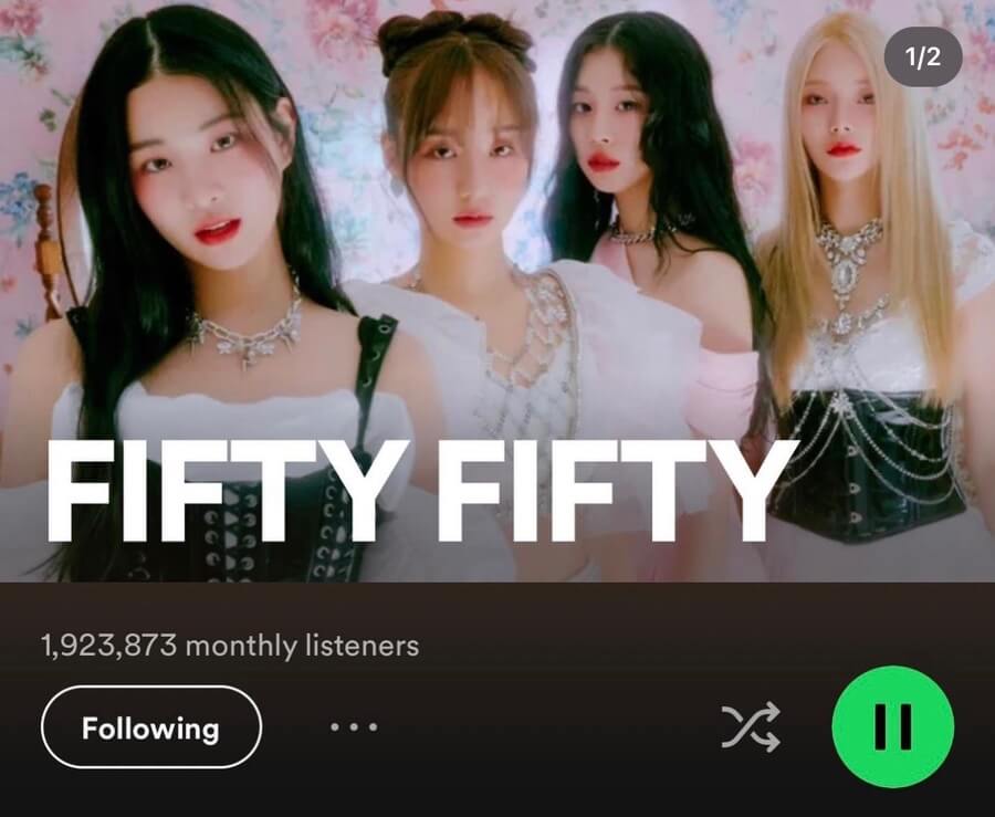 FIFTY FIFTY