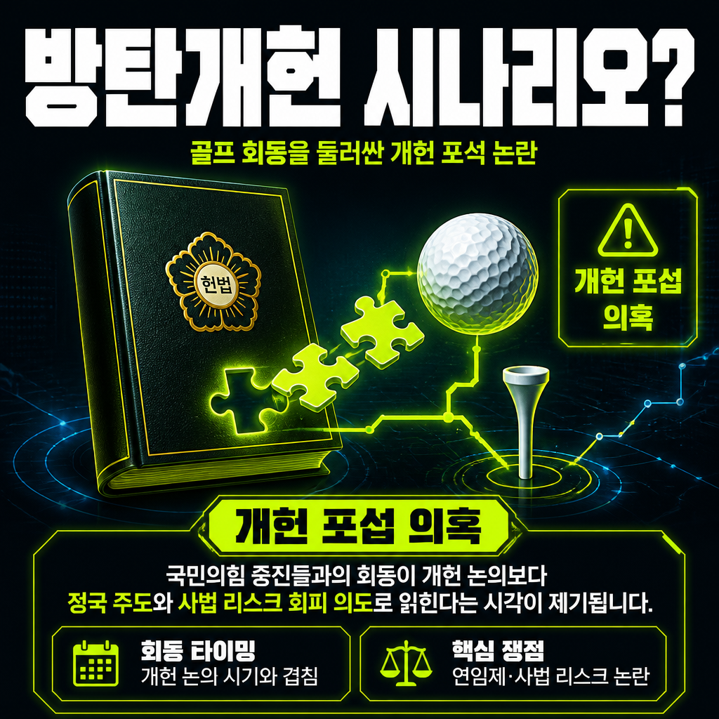 방탄개헌 시나리오?