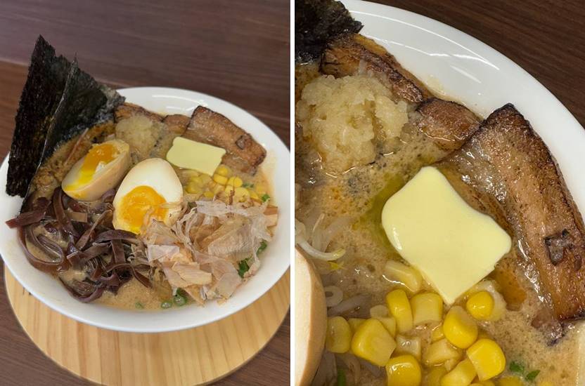 토핑가득 라멘과 버터