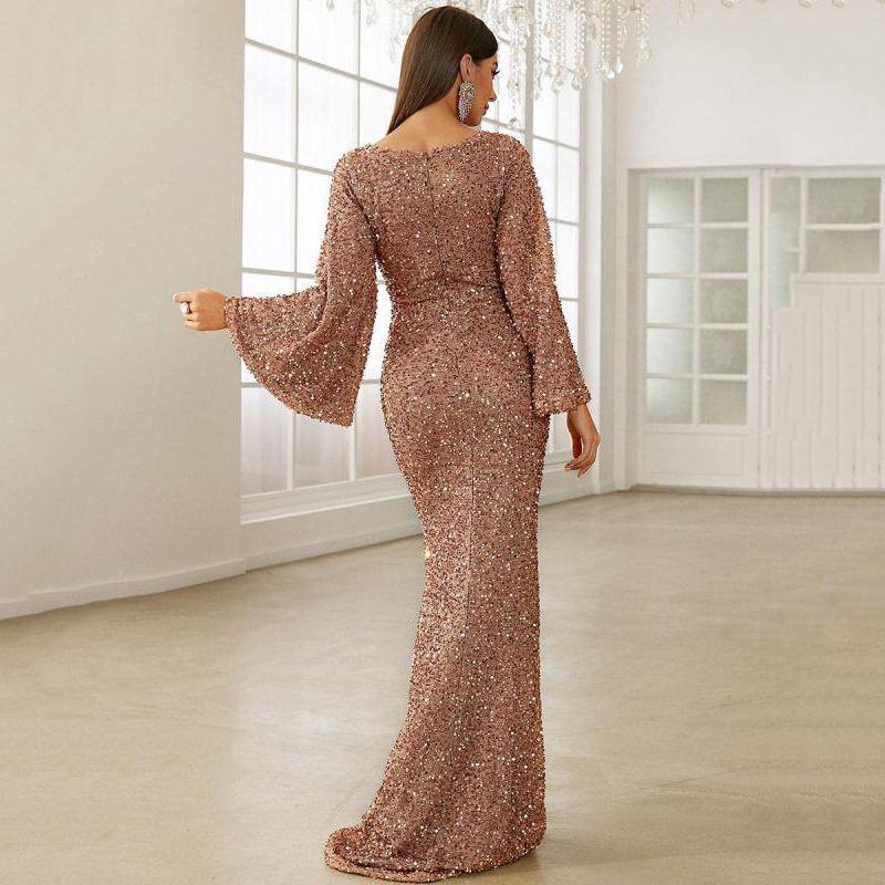 스팽글원피스 피로연 반짝이 공연 의상 연말 드레스