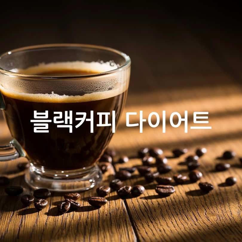 블랙커피 다이어트