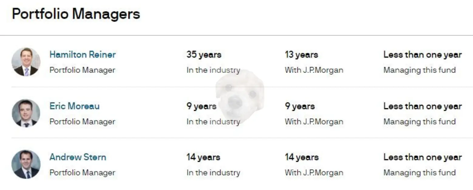JEPQ 펀드매니저 사진