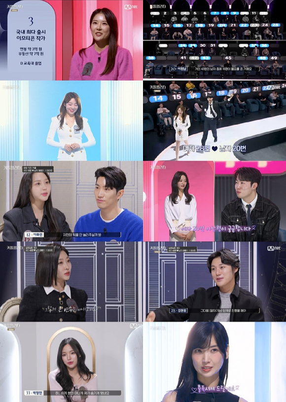 &#39;커플팰리스&#39; 방송 화면 갈무리 [사진=Mnet]