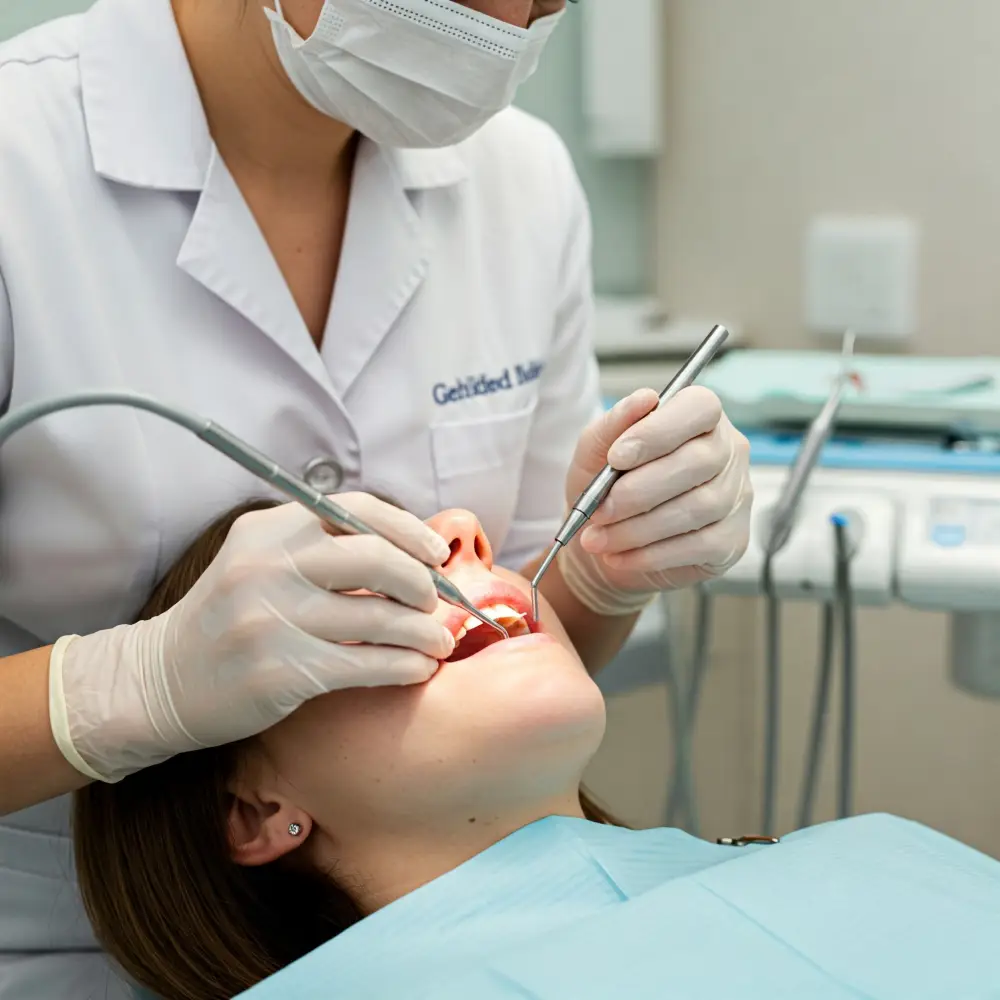 치과치료중