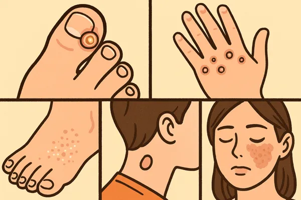 티눈·사마귀·무좀·쥐젖·기미 5대 피부질환11