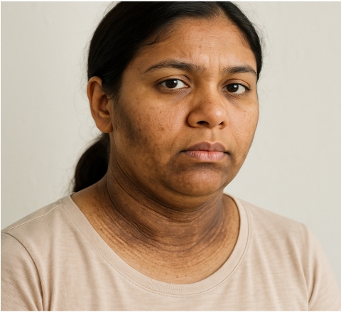 흑색가시세포증환자