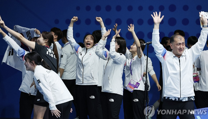 배드민턴 여자 단체전 금메달