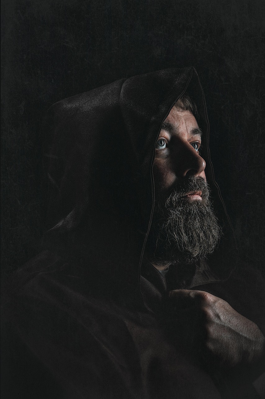 어두운 남성 이미지