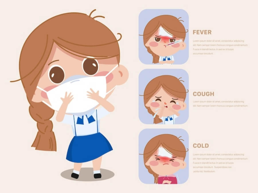 어린이의 주요 증상은?