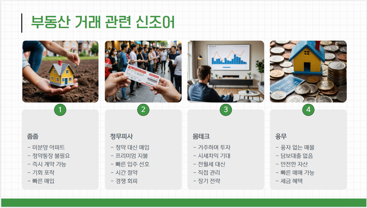 부동산 거래 관련 신조어