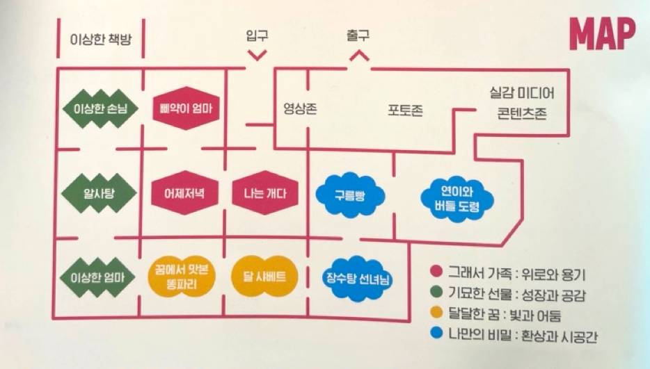 백희나 그림책전 안내도