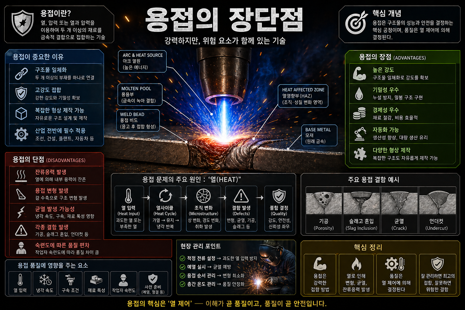 용접의 장단점