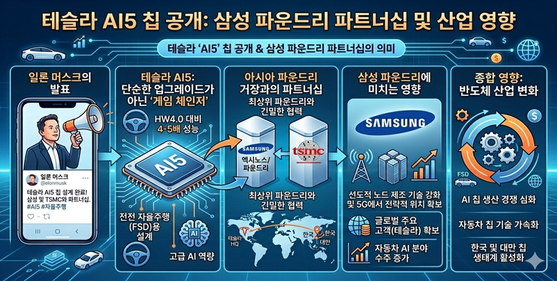테슬라-AI5-칩-공개