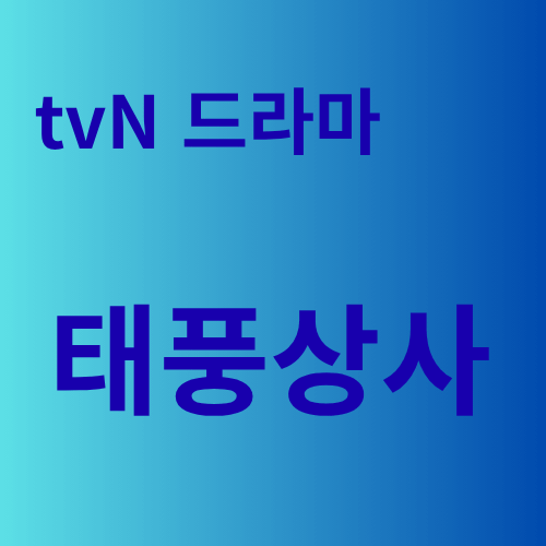 TVN 토일드라마 태풍상사 리뷰