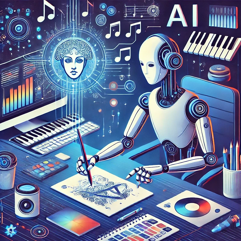 AI 언어모델 일러스트