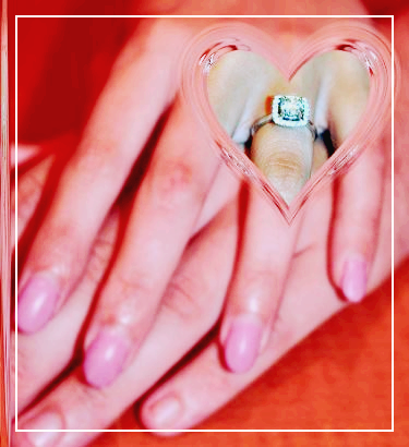 매니큐어 칠한 손톱