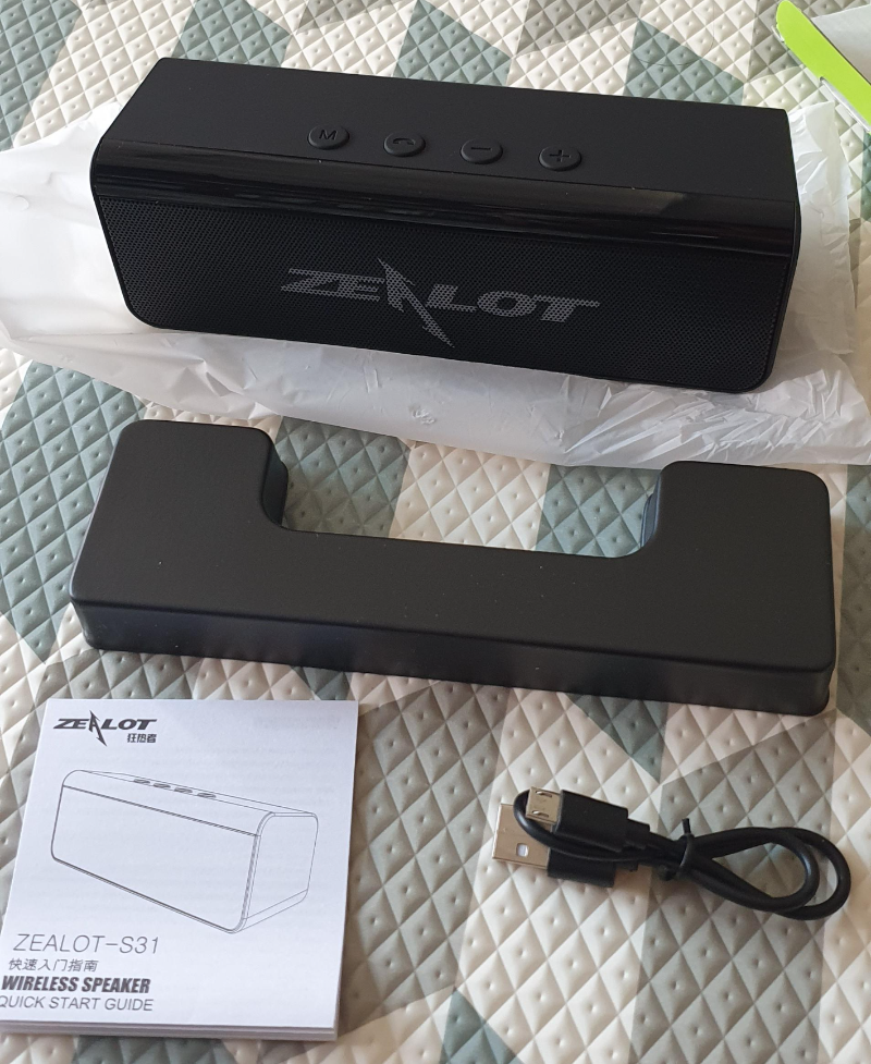 휴대용 블루투스 스피커 질럿(ZEALOT) S31 추천