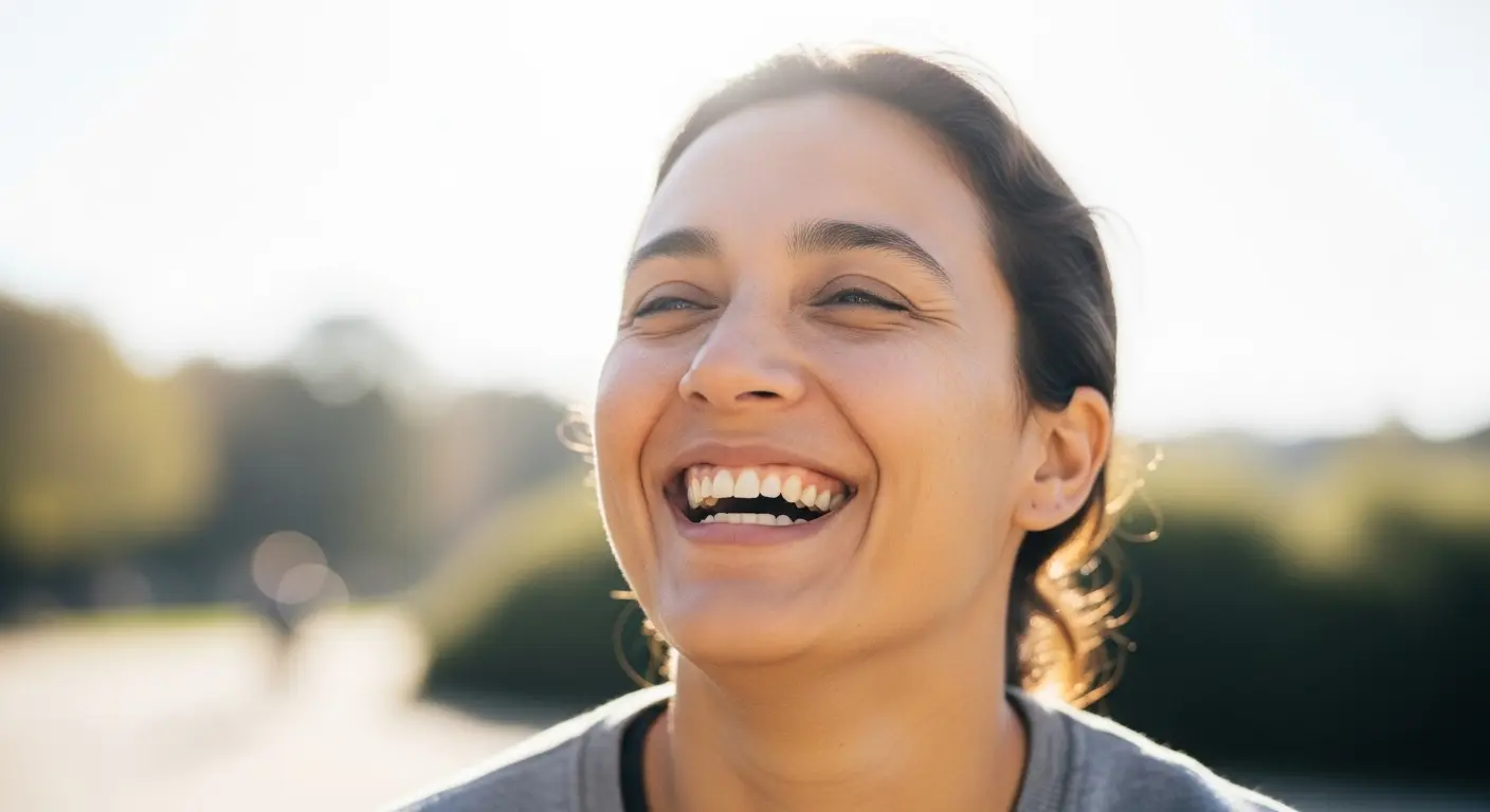 happy person