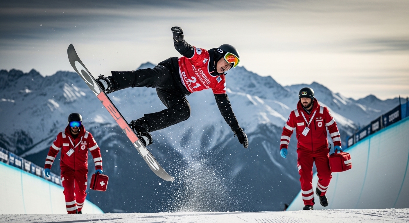 금메달 뒤 숨겨진 ‘3곳 골절’