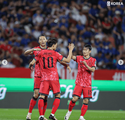 2026 북중미 월드컵 아시아 2차 예선 태국원정경기 한국승리