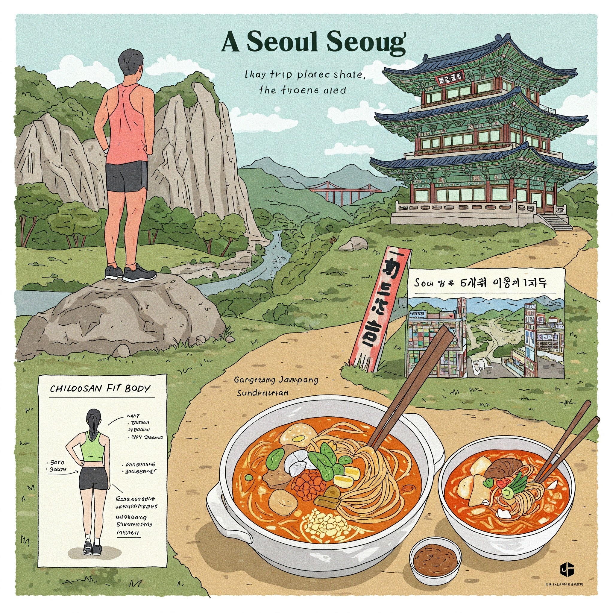 생방송 투데이 4월 25일 방송 정보! 칠보산 몸짱, 서울 야외도서관, 강릉짬뽕순두부, 인왕산 하루 코스