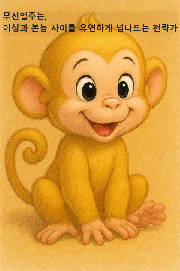 노란 원숭이로 보는 무신일주 특징과 연애운, 성공운