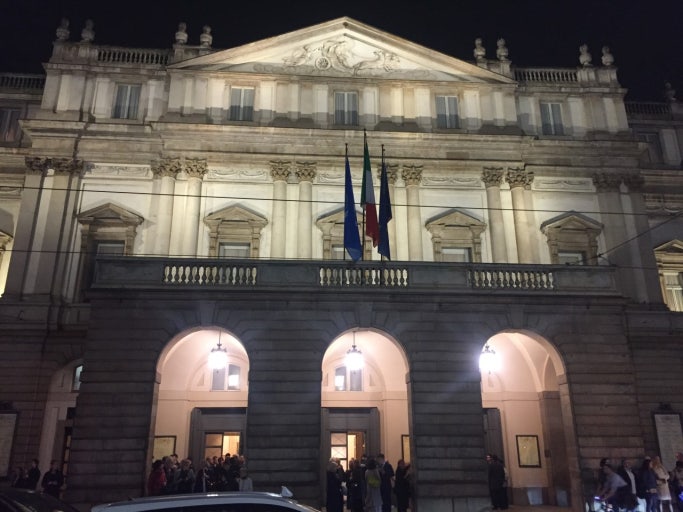 라 스칼라 극장 이미지