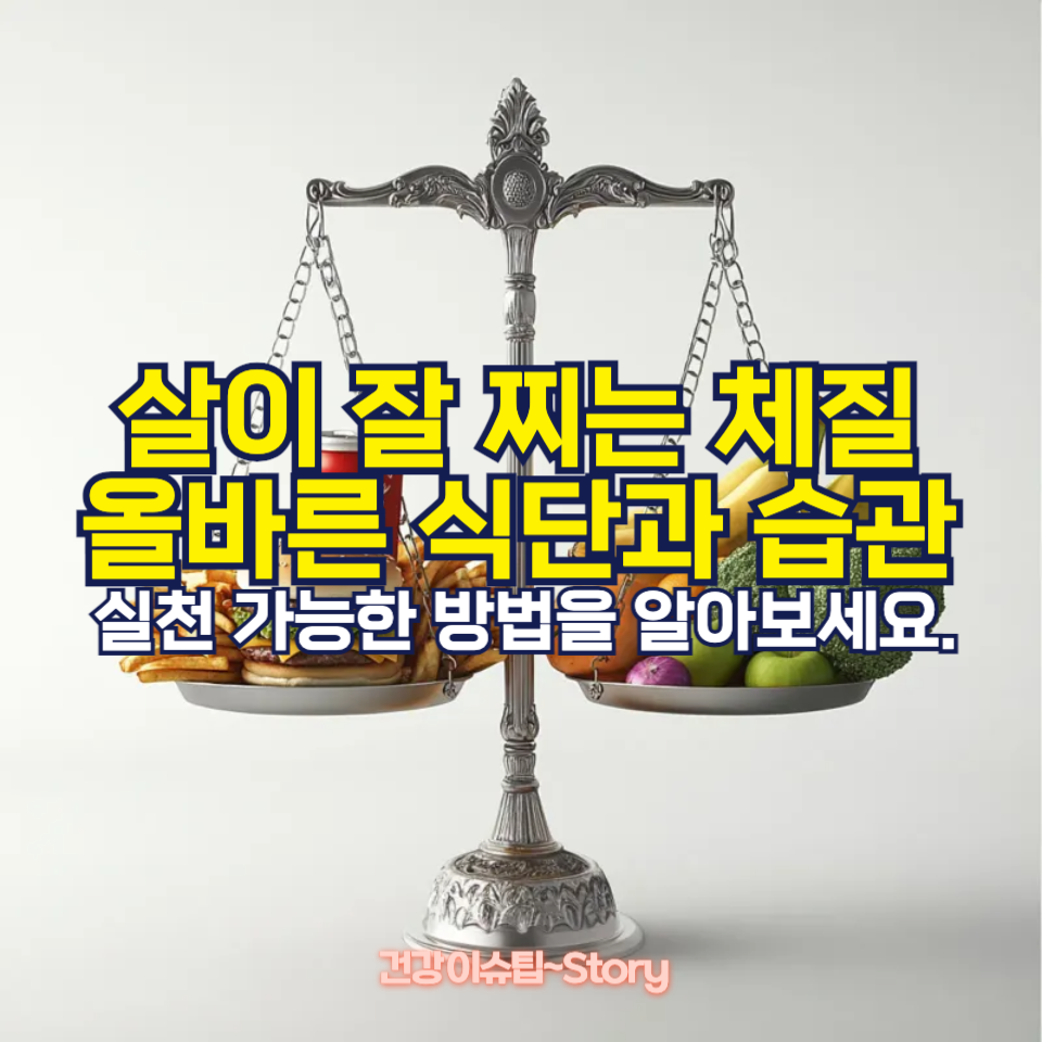 살이 잘 찌는 사람이라면 반드시 조심