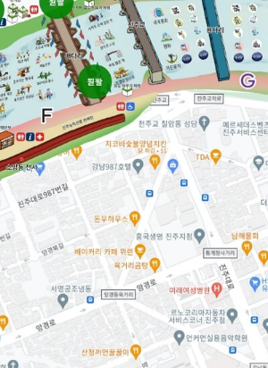 진주 남강 유등축제 추천코스, 주차장