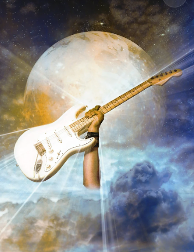 전자 기타 사진