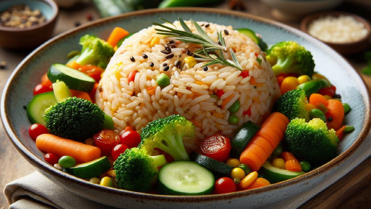 실버세대 건강식 &ndash; 채소와 곡물이 조화를 이루는 영양 가득한 한 끼 식사