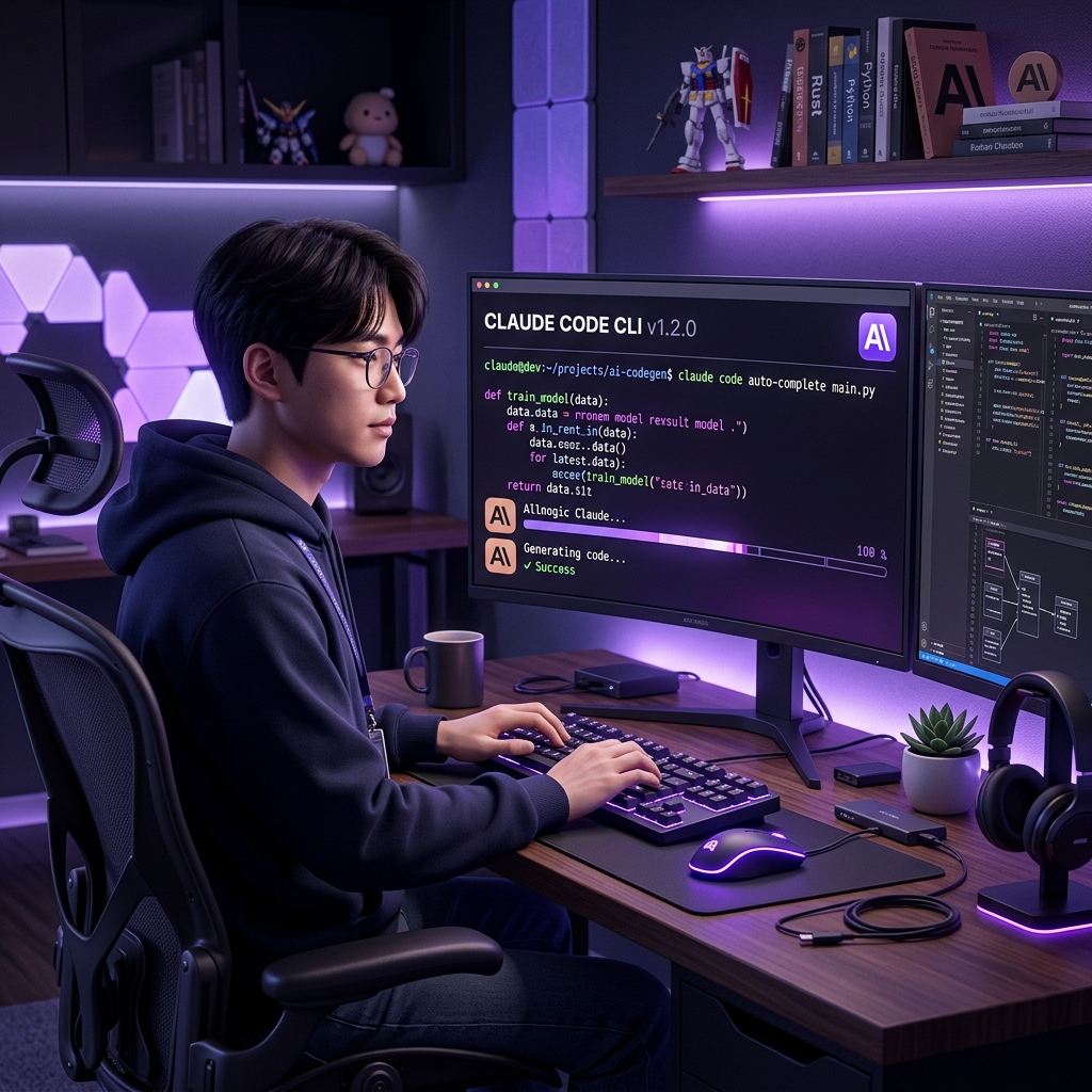 [실습 1] 내 PC에 Claude Code CLI 환경 완벽 구축 &amp; 첫 AI 스크립트 작성 (7편)