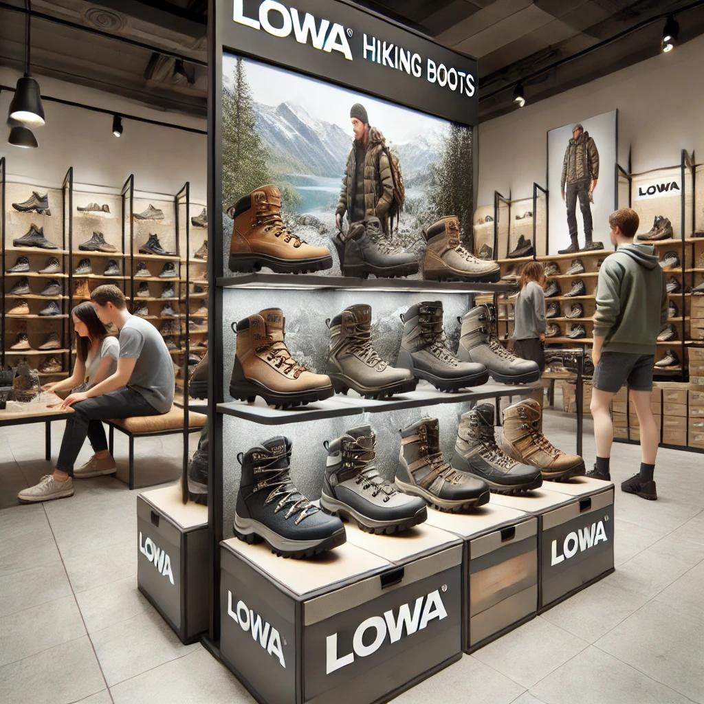 로바 등산화 매장