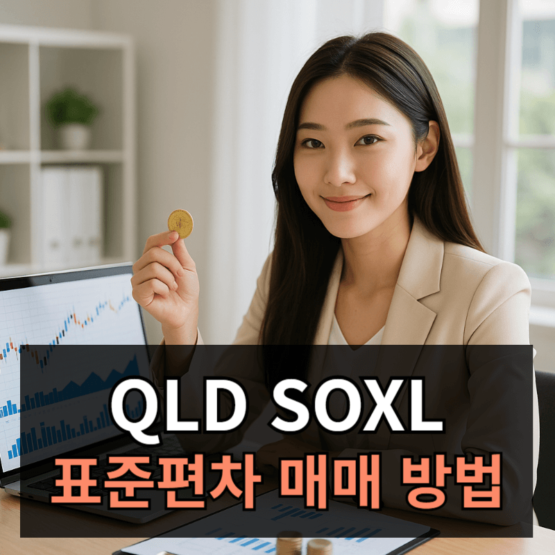 QLD SOXL 표준편차 매매 방법