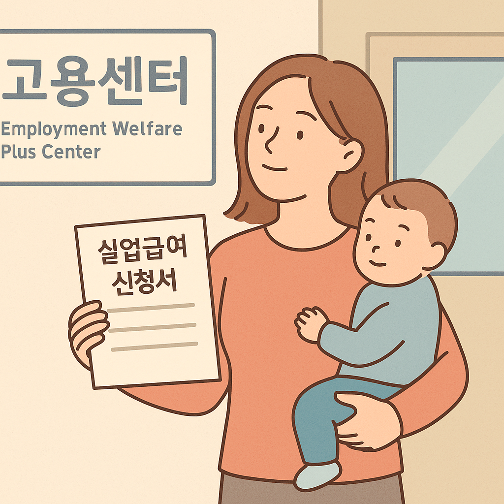 육아휴직 중 퇴사하면 실업급여 받을 수 있을까?