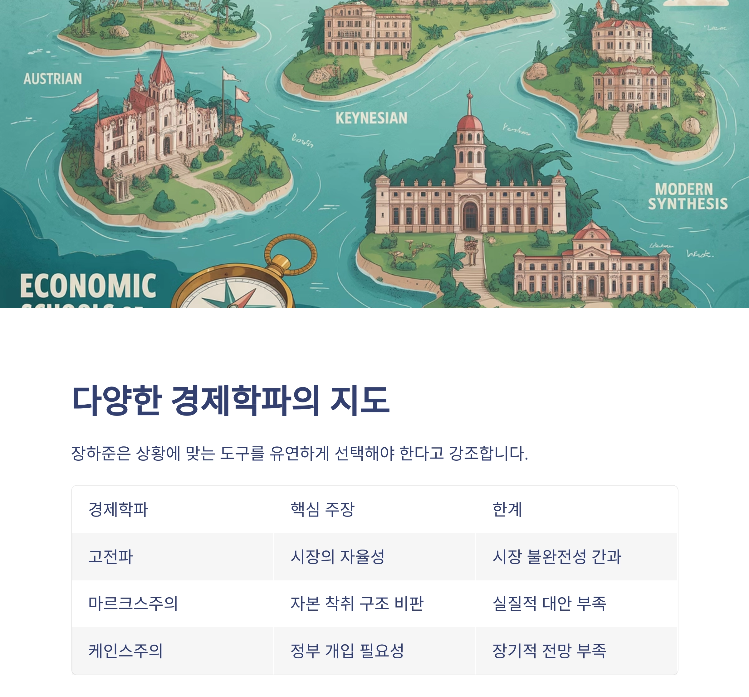 장하준의 경제학 레시피