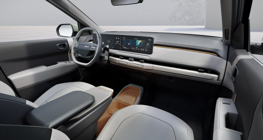 기아 EV3 와이드 디스플레이