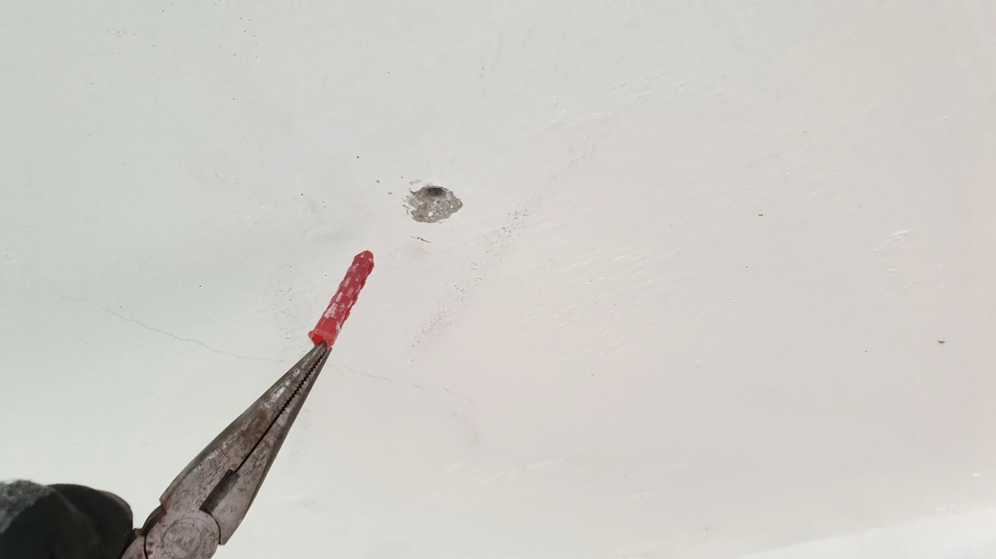 칼블럭 빼는 모습