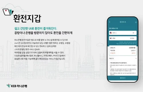 하나은행-환전지갑-이용방법