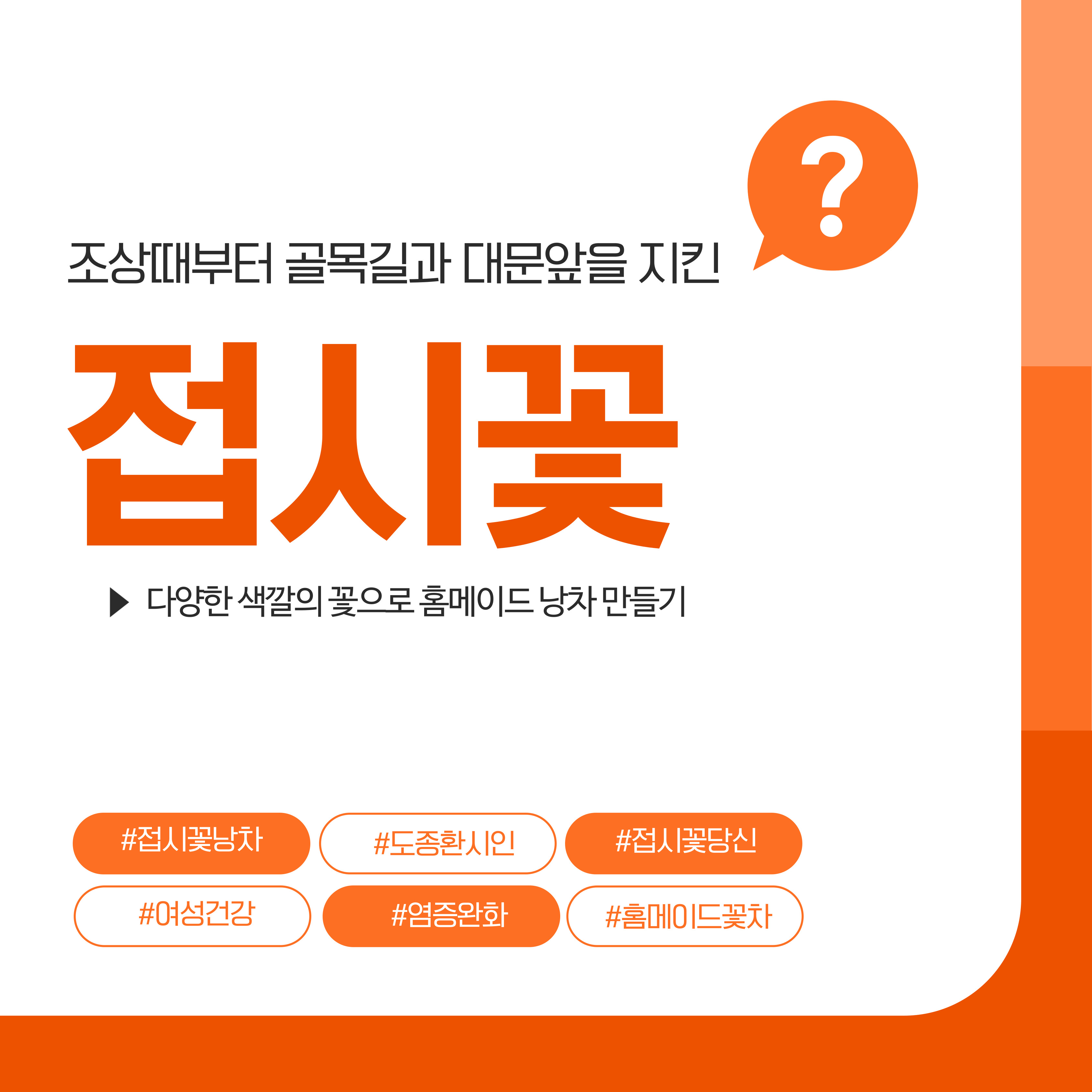 접시꽃, 핸드메이드 낭차