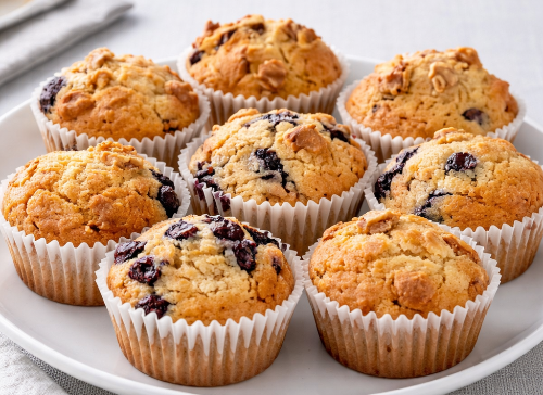 여러가지토핑의 머핀