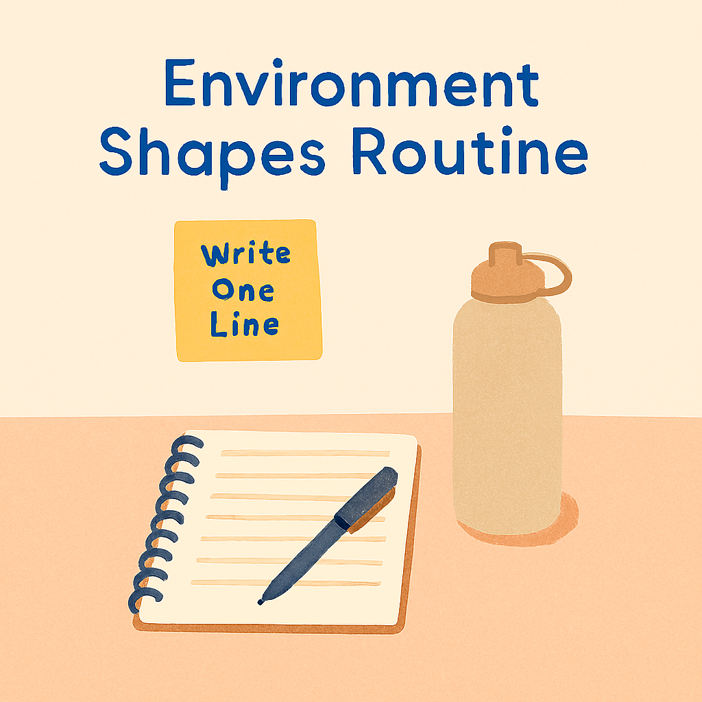 작은 루틴으로 시작하는 게으른 루틴