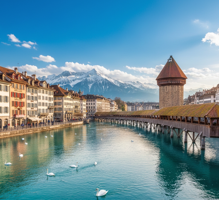 루체른 로이스강