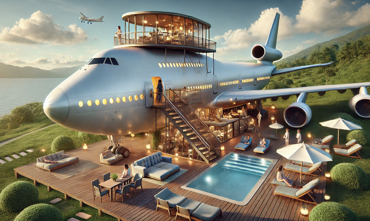 비행기에서 자는 색다른 경험! 세계 최고의 비행기 호텔 BEST 5